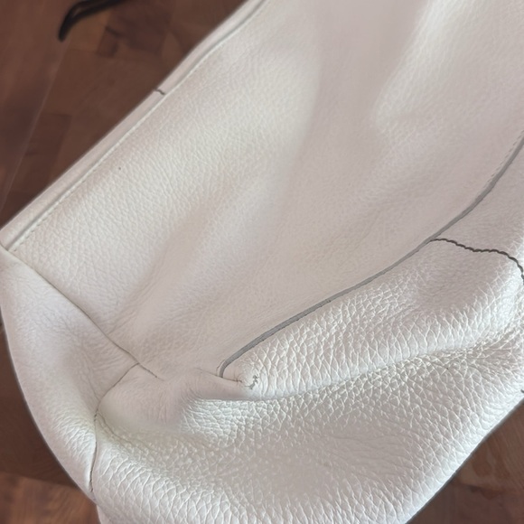 Furla Women’s Off-White Leather Tote - Picture 9 of 9